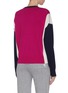 Back View - Click To Enlarge - NINETY PERCENT - Colourblock merino wool sweater
