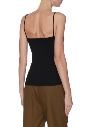 Back View - Click To Enlarge - NINETY PERCENT - Organic cotton fitted rib camisole