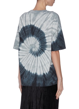 Back View - Click To Enlarge - NINETY PERCENT - Organic cotton tie dye T-shirt
