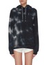 Main View - Click To Enlarge - NINETY PERCENT - Oversized tie dye hoodie