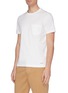 Front View - Click To Enlarge - THE GIGI - Chest pocket T-shirt