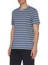 Front View - Click To Enlarge - THE GIGI - Stripe T-shirt