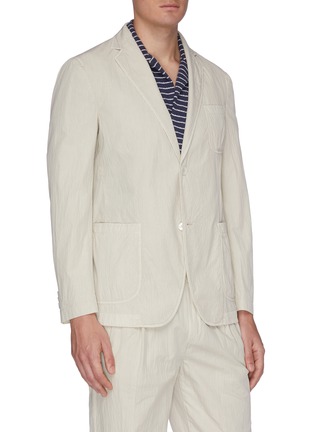 Front View - Click To Enlarge - THE GIGI - Garment Dyed Notch Lapel Blazer