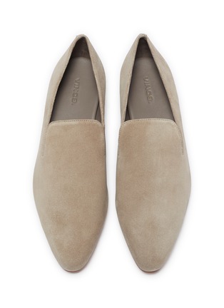 Detail View - Click To Enlarge - VINCE - Lela' suede flat loafers