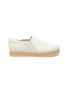 Main View - Click To Enlarge - VINCE - 'Wilden' leather platform espadrille slip-ons