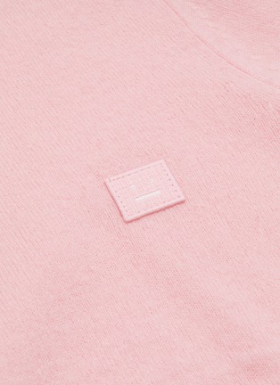  - ACNE STUDIOS - Face patch wool sweater