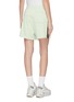 Back View - Click To Enlarge - ACNE STUDIOS - Face patch track shorts