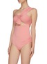 Figure View - Click To Enlarge - MARYSIA - 'Venice Maillot' one shoulder twist front one piece swimsuit