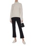 Figure View - Click To Enlarge - VINCE - Flare cropped tailored pants