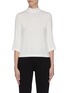 Main View - Click To Enlarge - VINCE - Elbow sleeves mock neck top