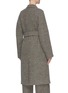 Back View - Click To Enlarge - VINCE - 'Pebble' double breasted belted coat