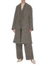 Figure View - Click To Enlarge - VINCE - 'Pebble' double breasted belted coat