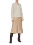 Figure View - Click To Enlarge - VINCE - Wrap front knit sweater