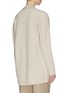 Back View - Click To Enlarge - VINCE - Ribbed back wool cashmere cardigan