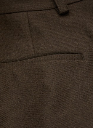  - VINCE - Pleat front flannel culotte