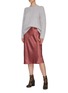 Figure View - Click To Enlarge - VINCE - Crew neck cable knit cashmere sweater