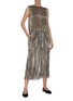 Figure View - Click To Enlarge - VINCE - Iridescent pleated culotte