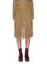 Main View - Click To Enlarge - VINCE - Metallic pleated skirt