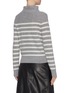 Back View - Click To Enlarge - VINCE - 'Brenton' stripe cashmere turtleneck sweater