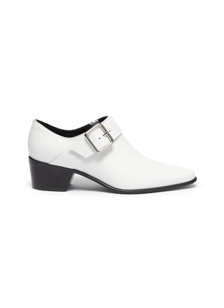 Main View - Click To Enlarge - PIERRE HARDY - 'Joni' calfskin leather loafers