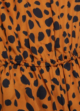 Detail View - Click To Enlarge - RHODE RESORT - 'Caroline' balloon sleeves ruffle hem mini dress