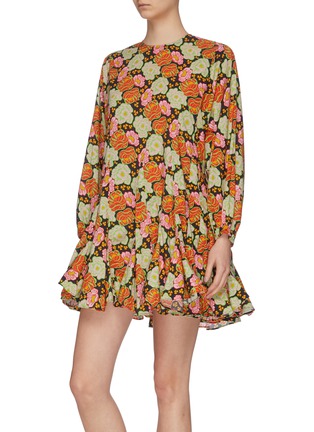 Detail View - Click To Enlarge - RHODE RESORT - 'Ella' floral mini dress