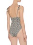 Back View - Click To Enlarge - SOLID & STRIPED - 'The Olympia' leopard print one-piece swimsuit