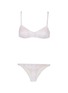 Main View - Click To Enlarge - SOLID & STRIPED - 'The Rachel' tie dye bikini top