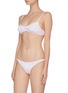 Figure View - Click To Enlarge - SOLID & STRIPED - 'The Rachel' tie dye bikini top