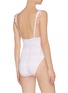 Back View - Click To Enlarge - SOLID & STRIPED - The Olympia' tie dye one-piece swimsuit