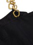  - SOLID & STRIPED - Chain strap linen blend dress