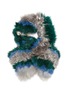 Main View - Click To Enlarge - ISLA - Colourblock stripe fox fur scarf