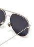 Detail View - Click To Enlarge - DIOR - 'Dior by Dior' metal frame aviator sunglasses