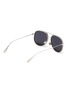Figure View - Click To Enlarge - DIOR - 'Dior by Dior' metal frame aviator sunglasses