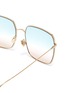 Detail View - Click To Enlarge - DIOR - 'DiorStellaire1' square frame gradient sunglasses