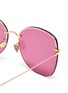 Detail View - Click To Enlarge - DIOR - 'Dior Stellaire 7F' metal oversized butterfly sunglasses
