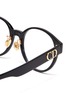 Detail View - Click To Enlarge - DIOR - 'DiorCD3F' rounded acetate frame optical glasses