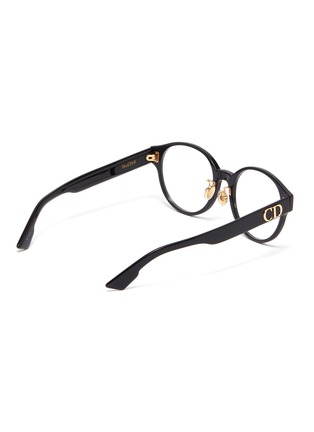 Figure View - Click To Enlarge - DIOR - 'DiorCD3F' rounded acetate frame optical glasses