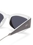 Detail View - Click To Enlarge - DIOR - 'Dior1' oversized cat eye acetate frame sunglasses