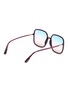 Figure View - Click To Enlarge - DIOR - 'DiorStellaire1' oversized square frame gradient lens sunglasses