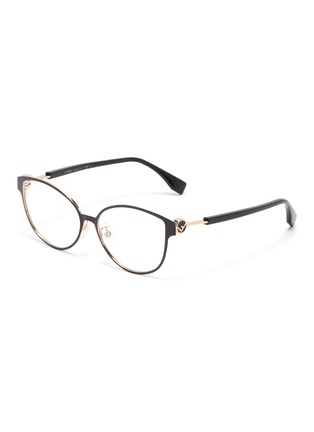 Main View - Click To Enlarge - FENDI - Acetate frame cat eye optical glasses