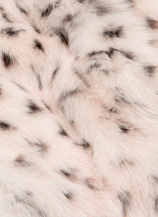  - LECOTHIA - Lynx pattern hooded fox vest