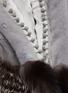  - LECOTHIA - Mink and fox fur colourblock vest