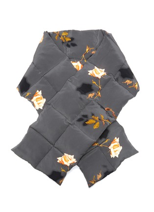 Main View - Click To Enlarge - DRIES VAN NOTEN - 'Felice' floral print padded scarf