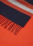 Detail View - Click To Enlarge - JOHNSTONS OF ELGIN - Stripe cashmere wool scarf