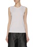 Main View - Click To Enlarge - CRUSH COLLECTION - Sleeveless silk blend tank top