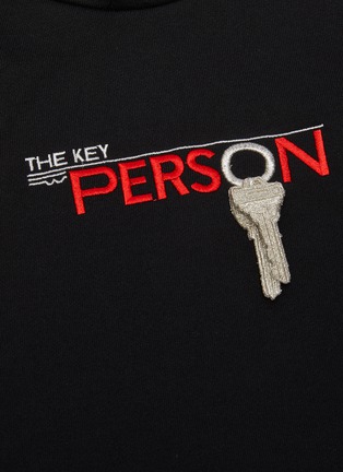  - DOUBLET - 'Key Person' Embroidered Hoodie