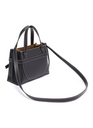 Detail View - Click To Enlarge - LOEWE - 'Gate' knotted belt top handle leather mini bag