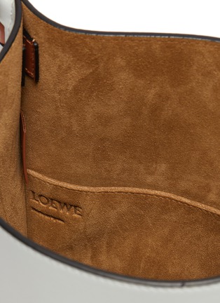 Detail View - Click To Enlarge - LOEWE - Perforated anagram leather bucket bag