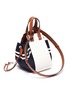 Detail View - Click To Enlarge - LOEWE - Hammock' panelled drawstring sailor small bag